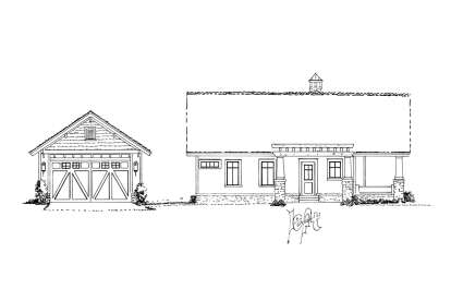 Craftsman House Plan #1907-00054 Elevation Photo