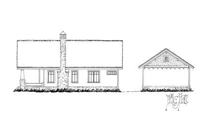 Craftsman House Plan #1907-00054 Elevation Photo