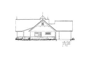 Craftsman House Plan #1907-00055 Elevation Photo