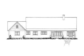 Craftsman House Plan #1907-00056 Elevation Photo