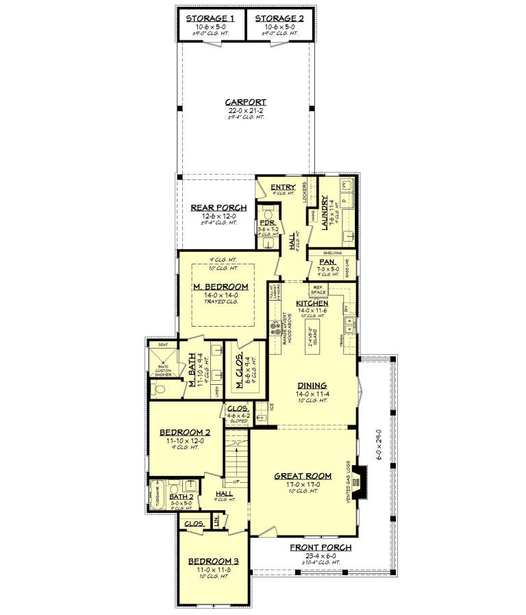 House Plan House Plan #27142 Drawing 1