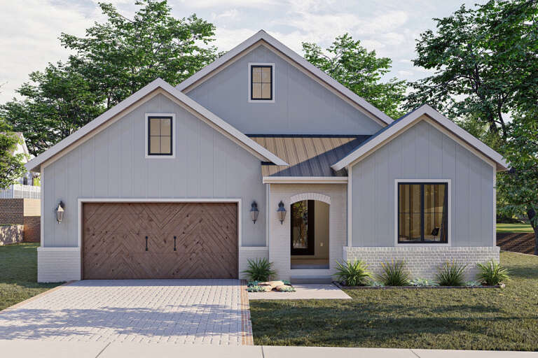 House Plan House Plan #27143 Front Elevation 