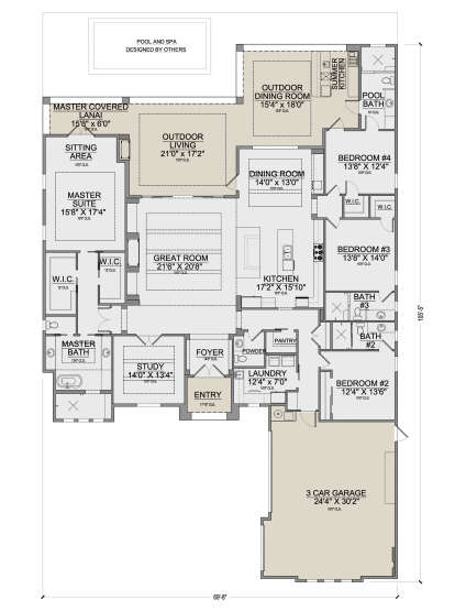House Plan House Plan #27146 Drawing 1