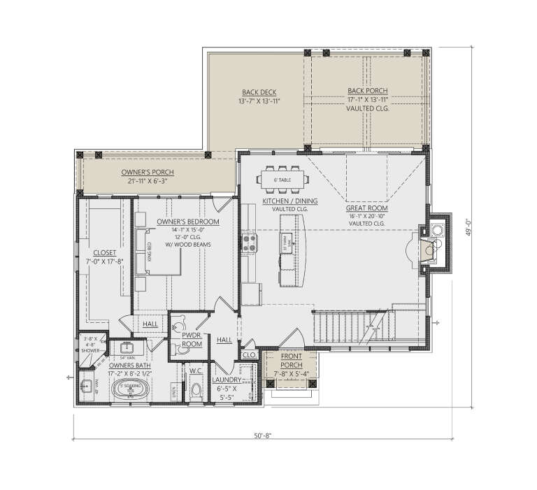 House Plan House Plan #27147 Drawing 1