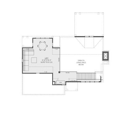 Loft for House Plan #8687-00001