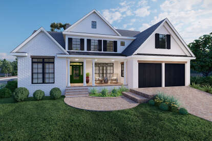 House Plan House Plan #27148 Front Elevation 