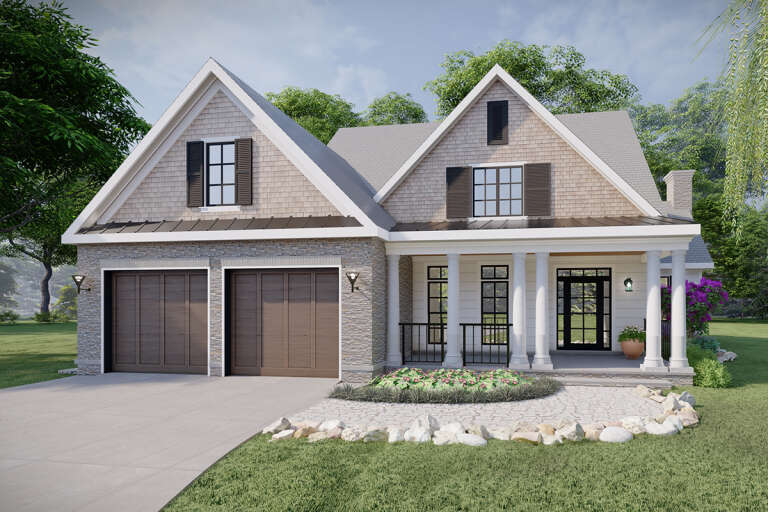 House Plan House Plan #27149 Front Elevation 