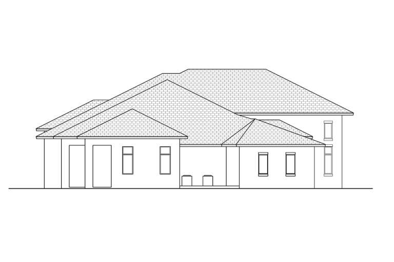 Contemporary House Plan #5565-00173 Elevation Photo