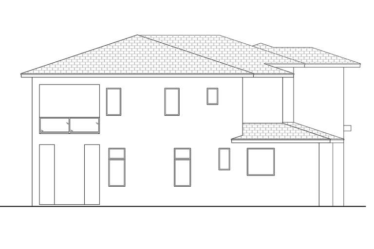 Contemporary House Plan #5565-00174 Elevation Photo