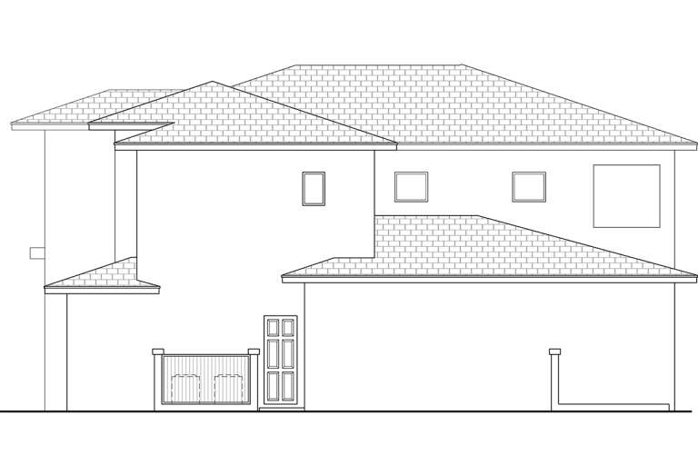 Contemporary House Plan #5565-00174 Elevation Photo