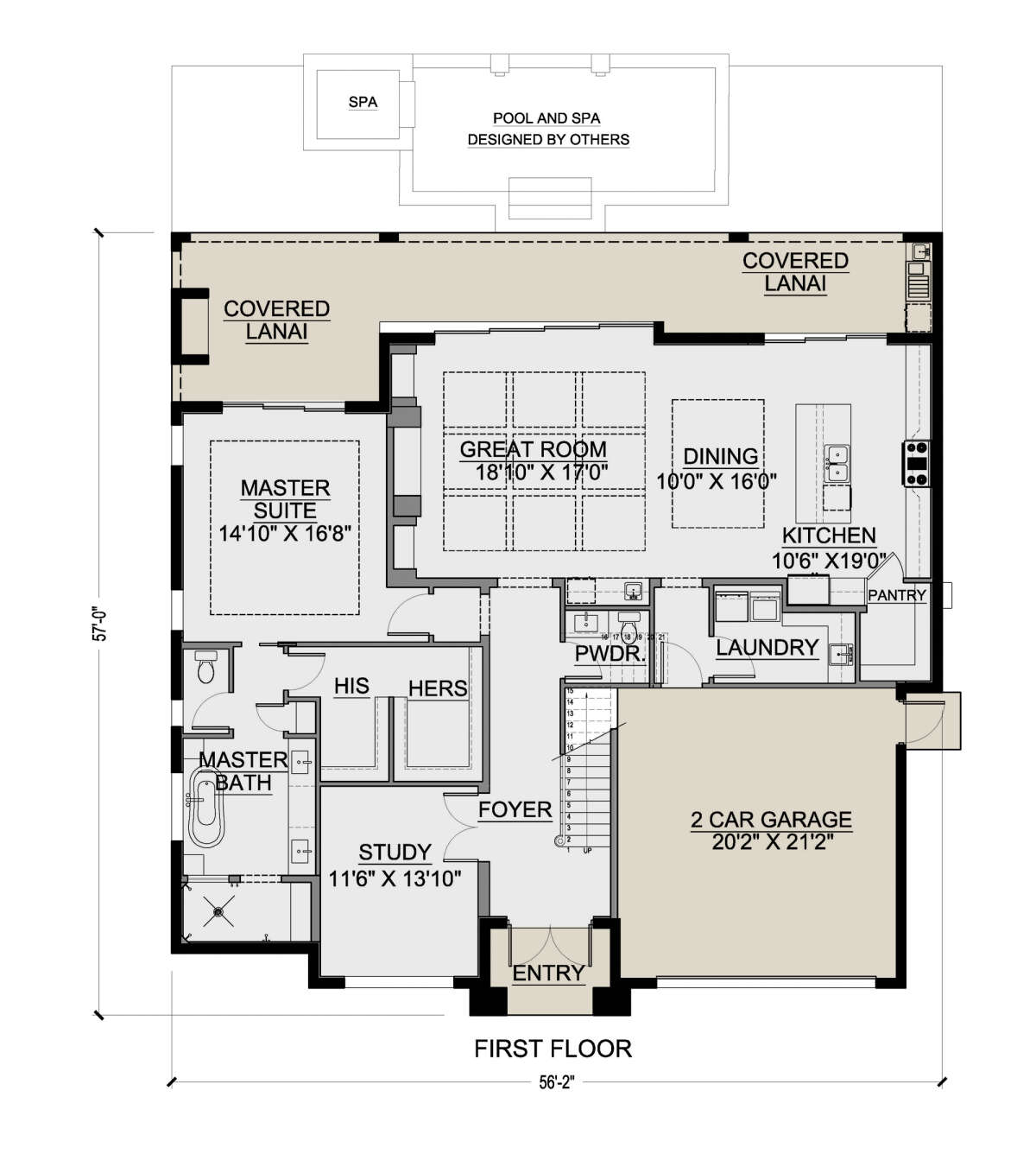 Main Floor  for House Plan #5565-00174