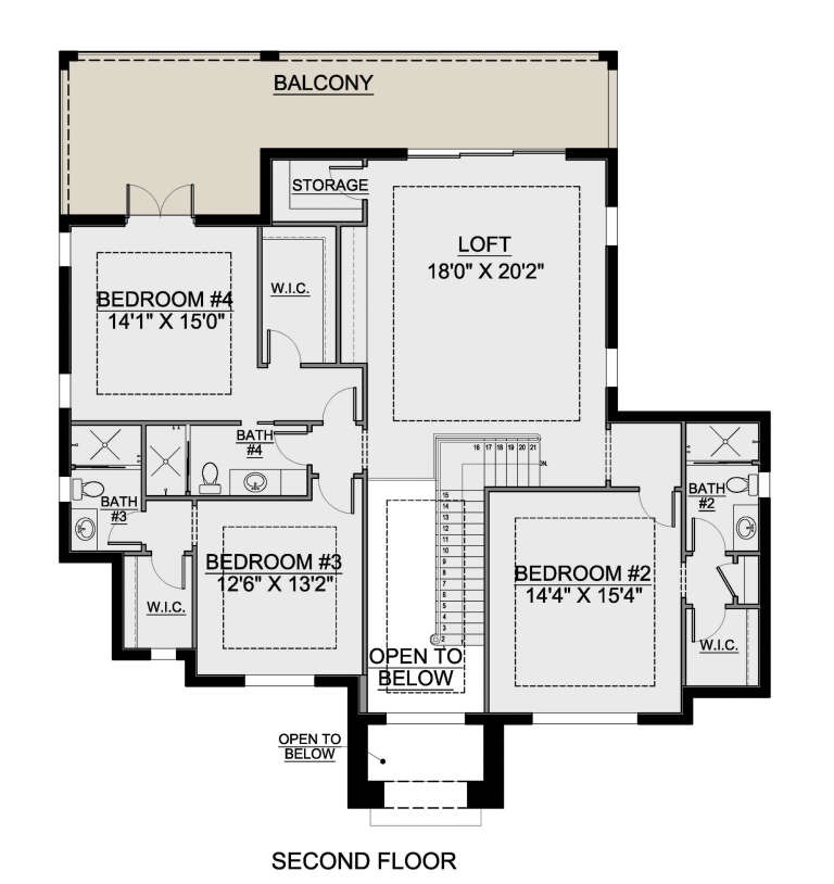 House Plan House Plan #27152 Drawing 2