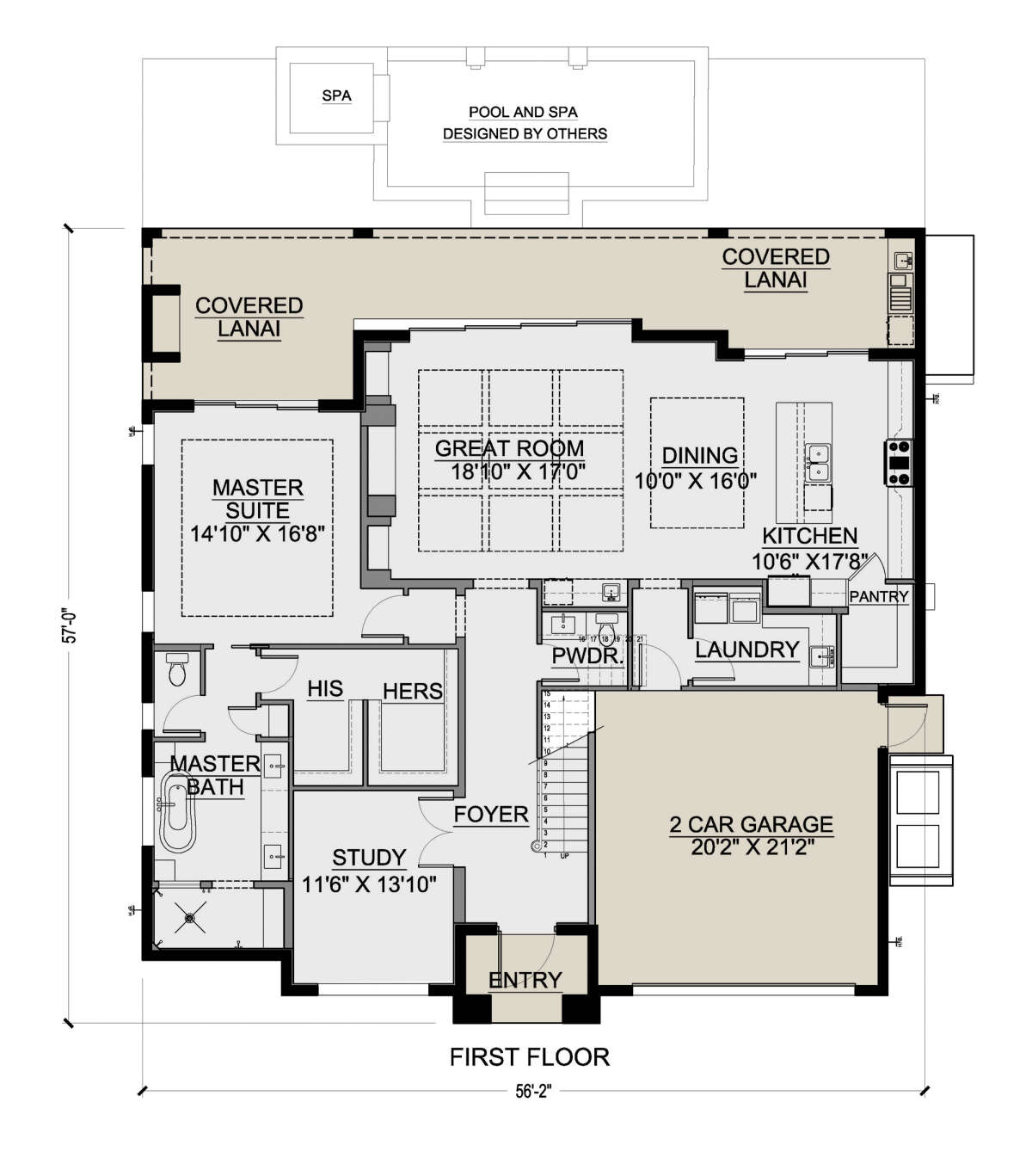 Main Floor  for House Plan #5565-00175
