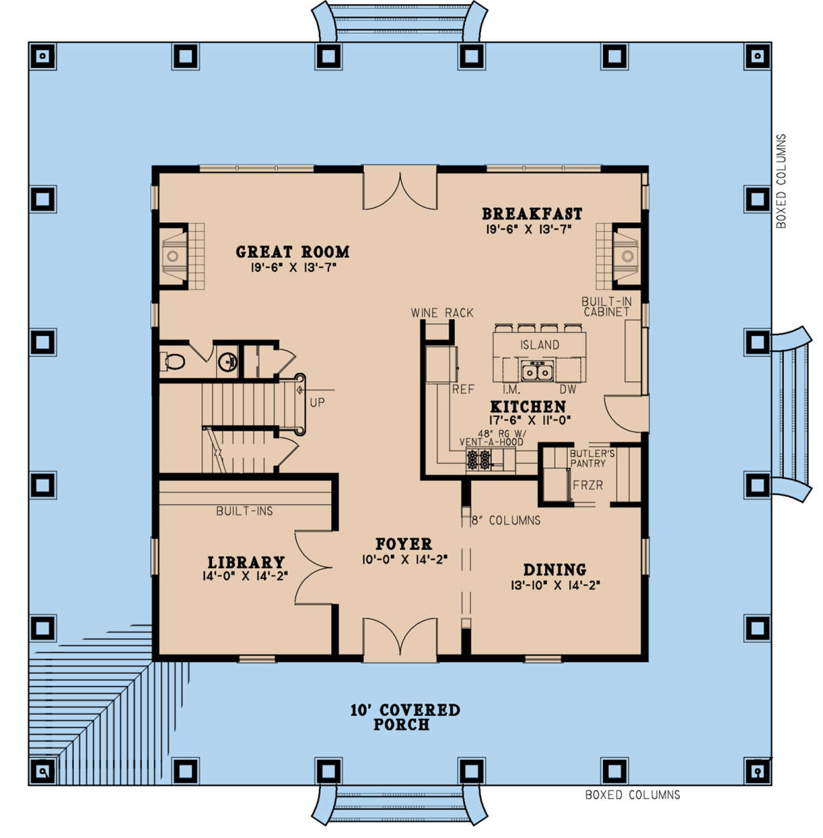 Main Floor  for House Plan #8318-00250
