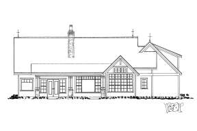 Craftsman House Plan #1907-00057 Elevation Photo