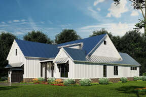 Modern Farmhouse House Plan #8318-00251 Elevation Photo