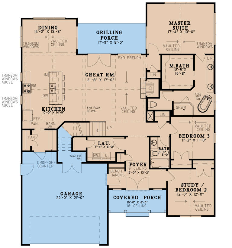 House Plan House Plan #27157 Drawing 1