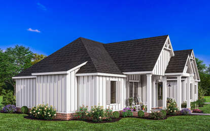 Modern Farmhouse House Plan #4534-00075 Elevation Photo