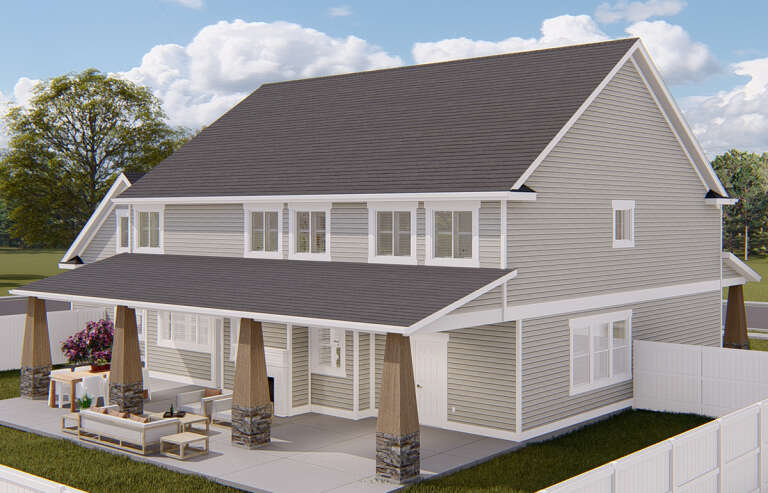 Craftsman House Plan #2802-00150 Elevation Photo