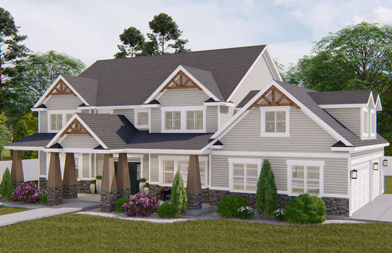 Craftsman House Plan #2802-00150 Elevation Photo