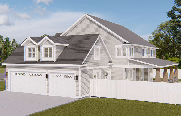 Craftsman House Plan #2802-00150 Elevation Photo
