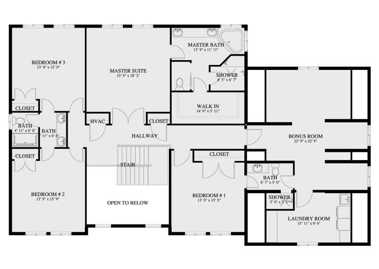 House Plan House Plan #27159 Drawing 2