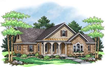 3 Bed, 2 Bath, 1792 Square Foot House Plan - #098-00005