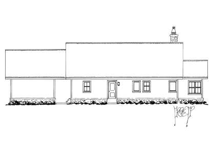 Country House Plan #1907-00058 Elevation Photo