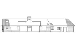 Traditional House Plan #035-01009 Elevation Photo