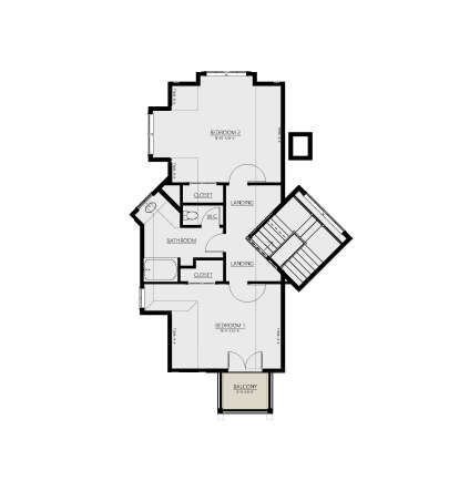 Second Floor for House Plan #8687-00007