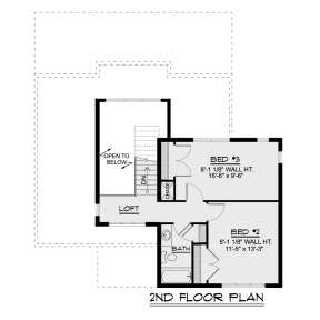 Second Floor for House Plan #5032-00154