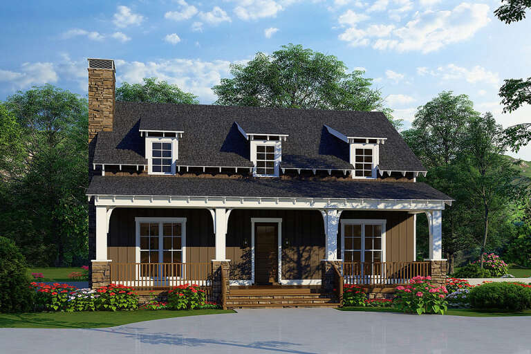 House Plan House Plan #27172 Front Elevation 