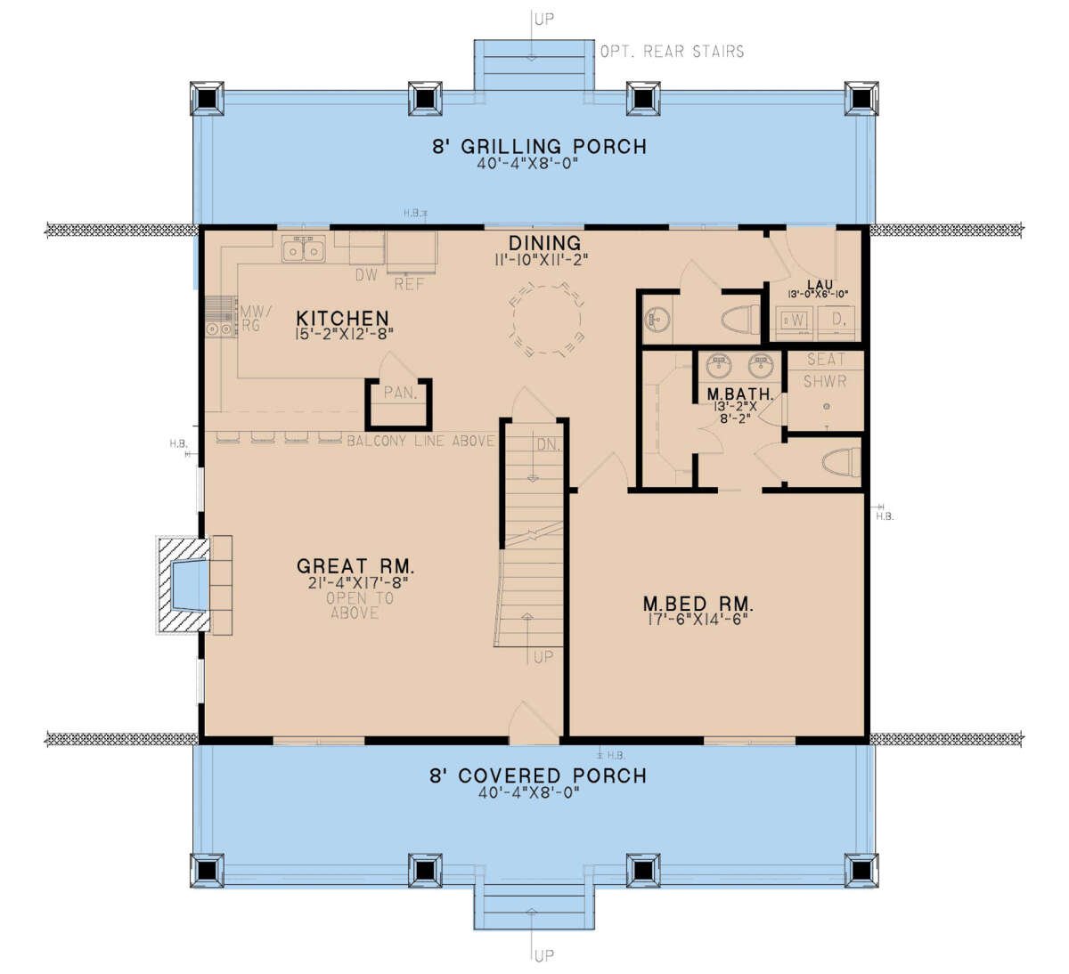 Main Floor  for House Plan #8318-00253
