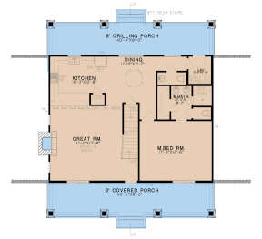 Main Floor  for House Plan #8318-00253