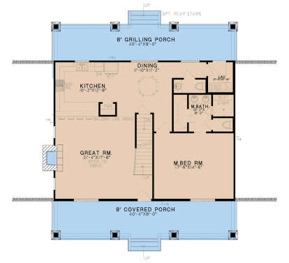 Main Floor  for House Plan #8318-00253