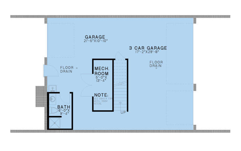 Craftsman Plan: 2,049 Square Feet, 3 Bedrooms, 3.5 Bathrooms - 8318-00253