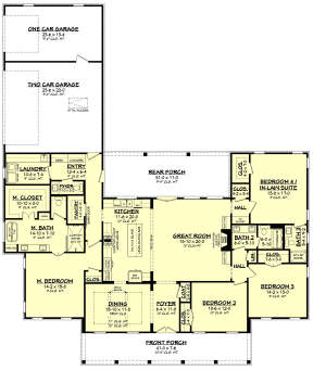 Main Floor  for House Plan #041-00278