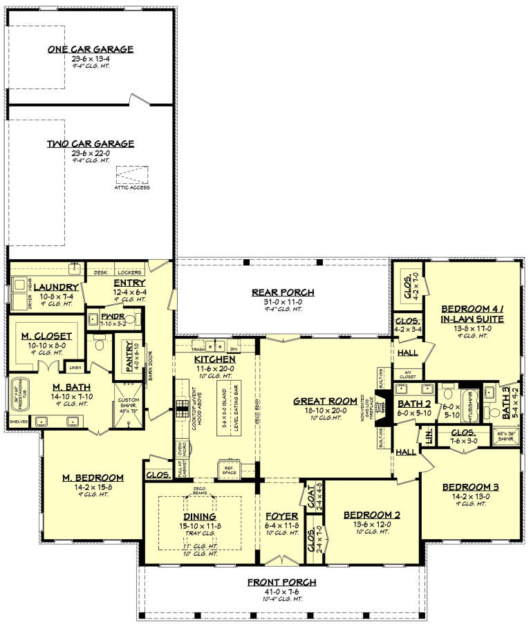 House Plan House Plan #27174 Drawing 1