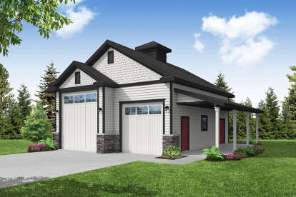 House Plan House Plan #27176 Front Elevation 