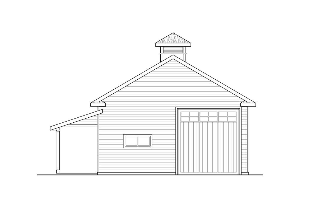 Country House Plan #035-01012 Elevation Photo