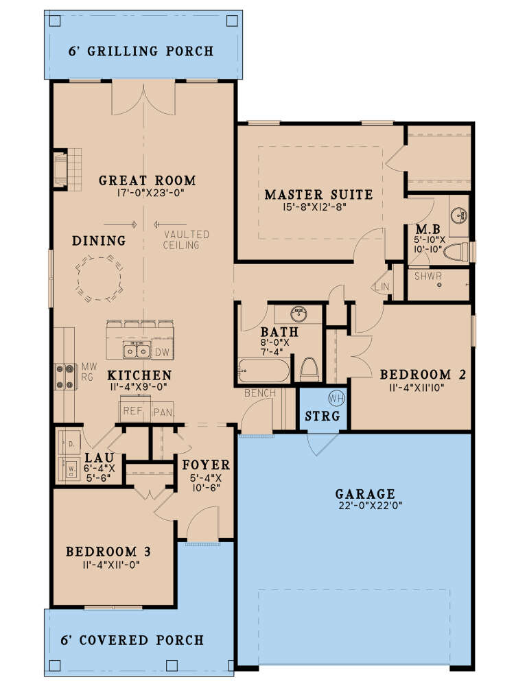 House Plan House Plan #27177 Drawing 1