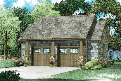 Craftsman House Plan #110-01084 Elevation Photo