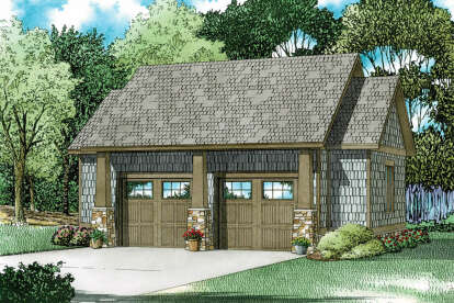 House Plan House Plan #27182 Front Elevation 