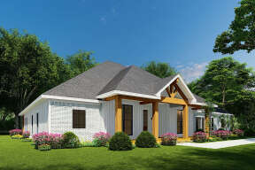 Modern Farmhouse House Plan #8318-00255 Elevation Photo