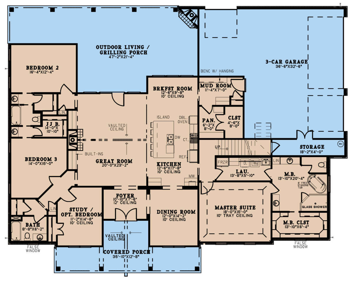 Main Floor  for House Plan #8318-00255
