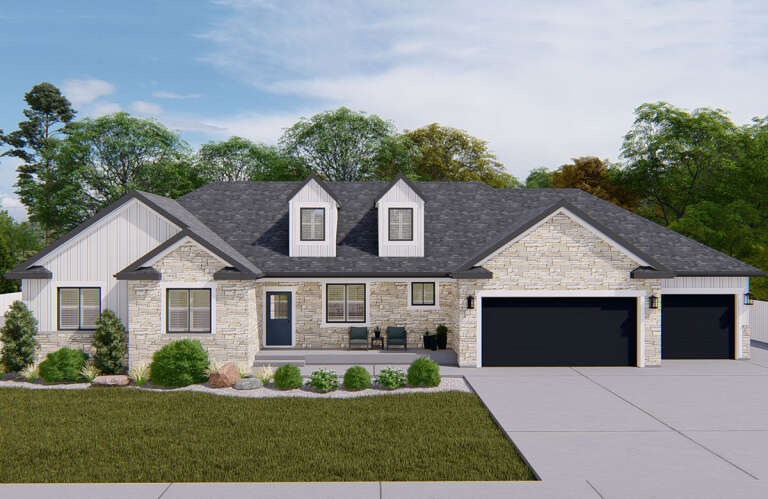 House Plan House Plan #27194 Front Elevation