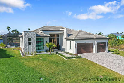 Modern House Plan #8436-00101 Build Photo