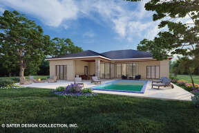 Modern  House Plan #8436-00101 Elevation Photo