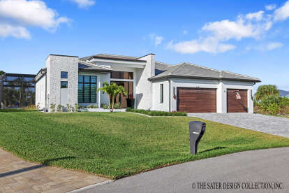 Modern House Plan #8436-00101 Elevation Photo