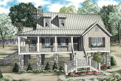 House Plan House Plan #27198 Front Elevation 